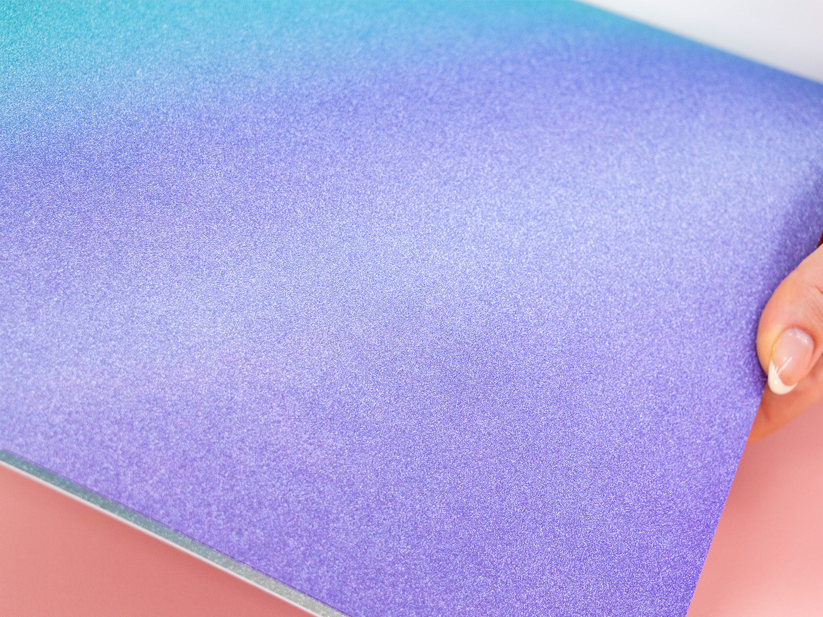 Crafter's Companion 12" x 12" Ombre Glitter Pad - Cool Tones