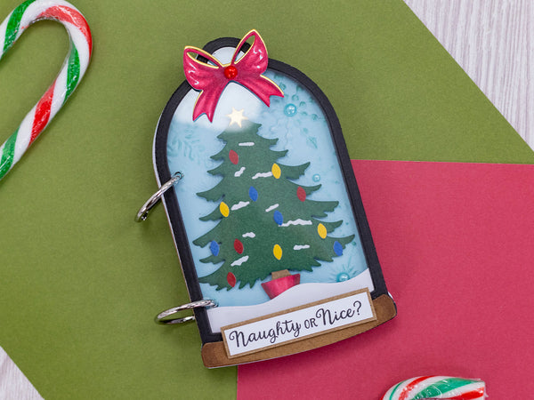 Crafters Companion Metal Die - Cloche Christmas Sense