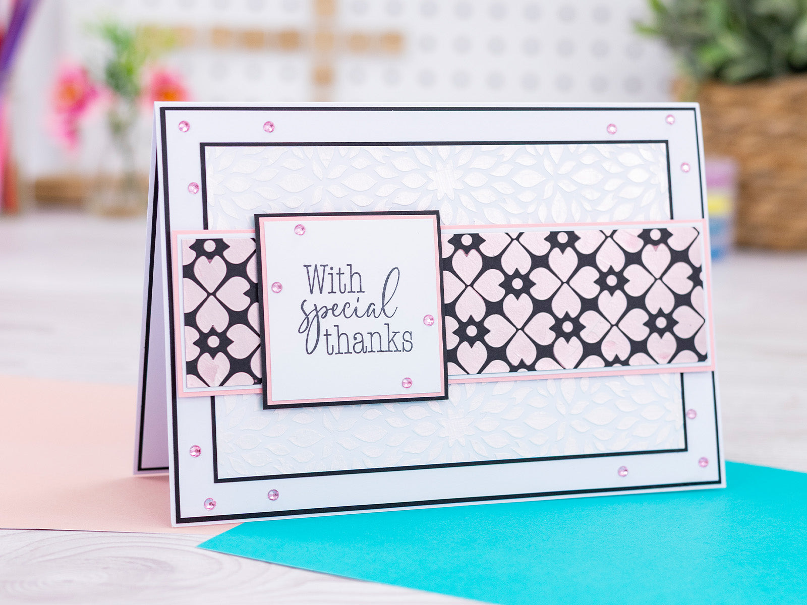 Crafters Companion Iridescent Pearl Paste Blush Blossom