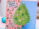 Crafter's Companion Retro Christmas Collection Metal Die Edge'able - Christmas Tree