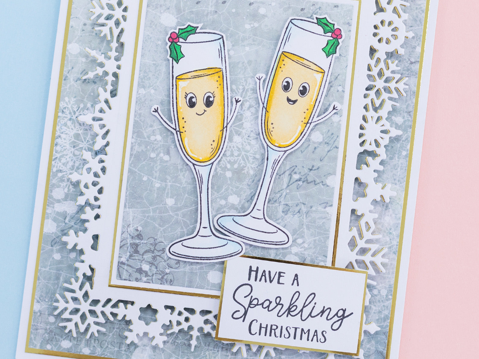 Crafter’s Companion Photopolymer Stamp - Have a Sparkling Christmas