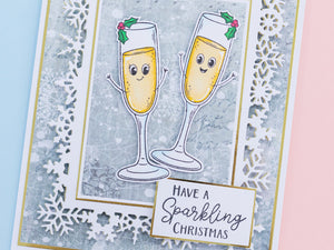 Crafter’s Companion Photopolymer Stamp - Have a Sparkling Christmas