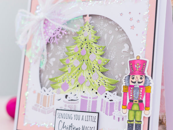 Sara Signature A Christmas Dream Metal Dies Create a Card - Sparkling Christmas