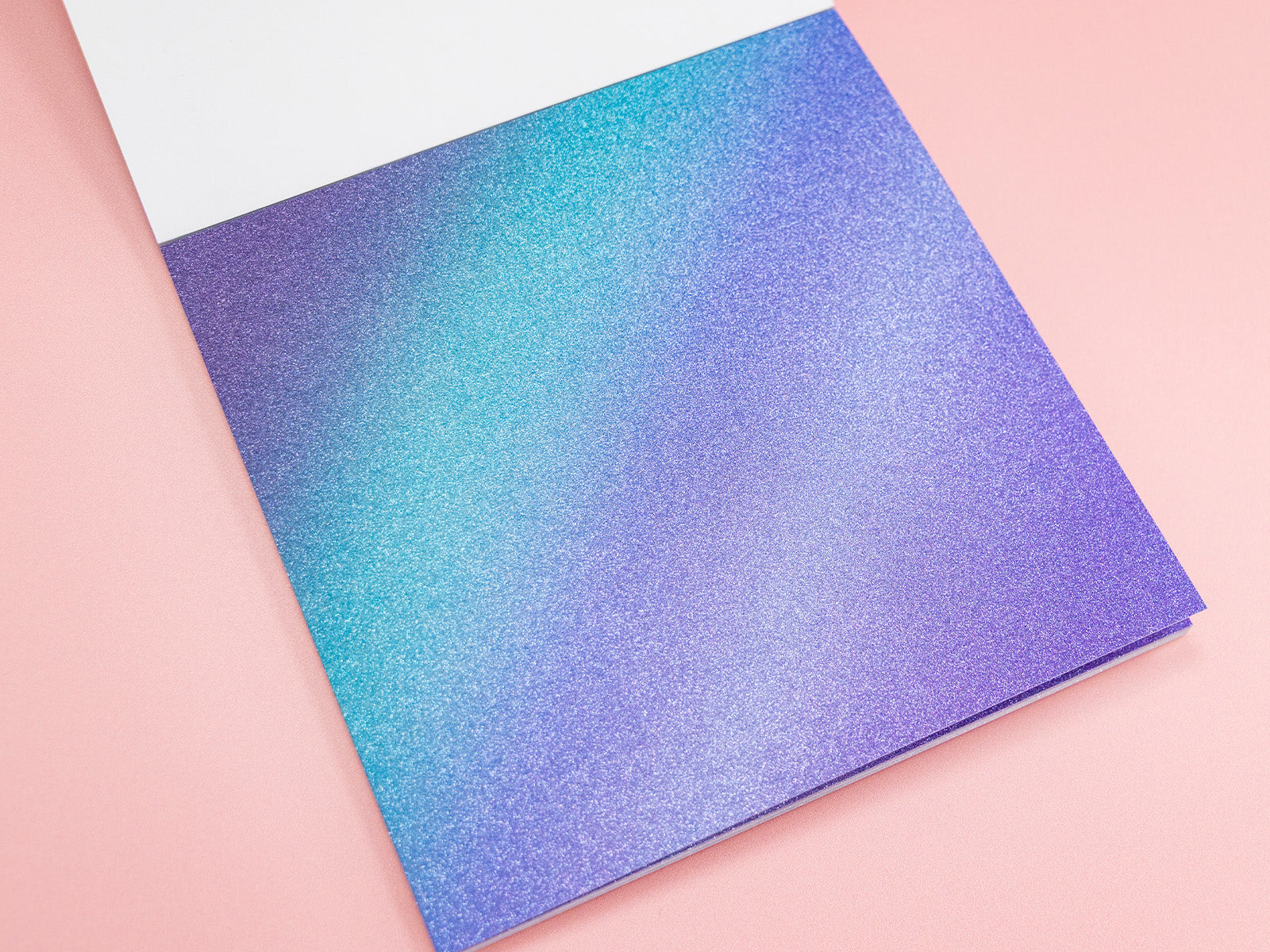 Crafter's Companion 6" x 6" Ombre Glitter Pad - Cool Tones