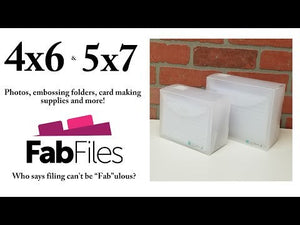 4X6 Fab File with Pockets