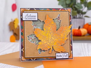 Crafter's Companion Die Set Intricate Fall Leaf