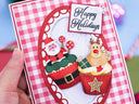 Crafter's Companion Die & Stencil Set - Christmas Cupcakes