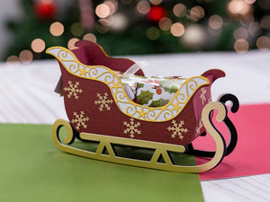 Crafter’s Companion Stamp & Dies - 3D Santa Sleigh