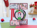 Crafter's Companion Santa Paws Clear Acrylic Stamp - Deck the Paws