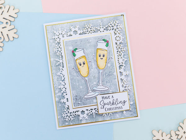 Crafter’s Companion Photopolymer Stamp - Have a Sparkling Christmas