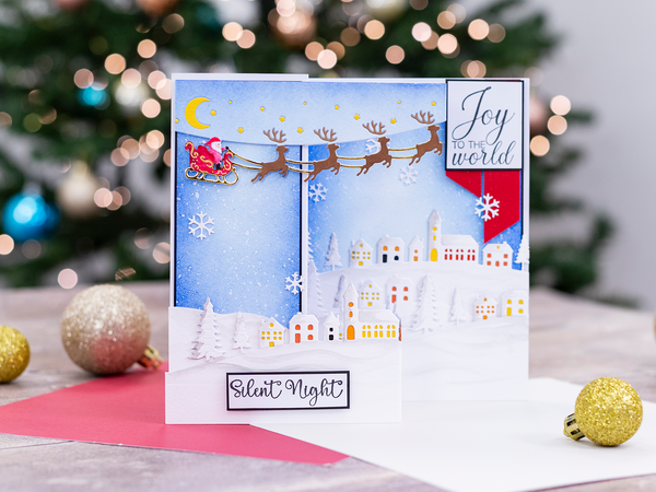 Crafter's Companion Metal Die Edge Set - Christmas Eve