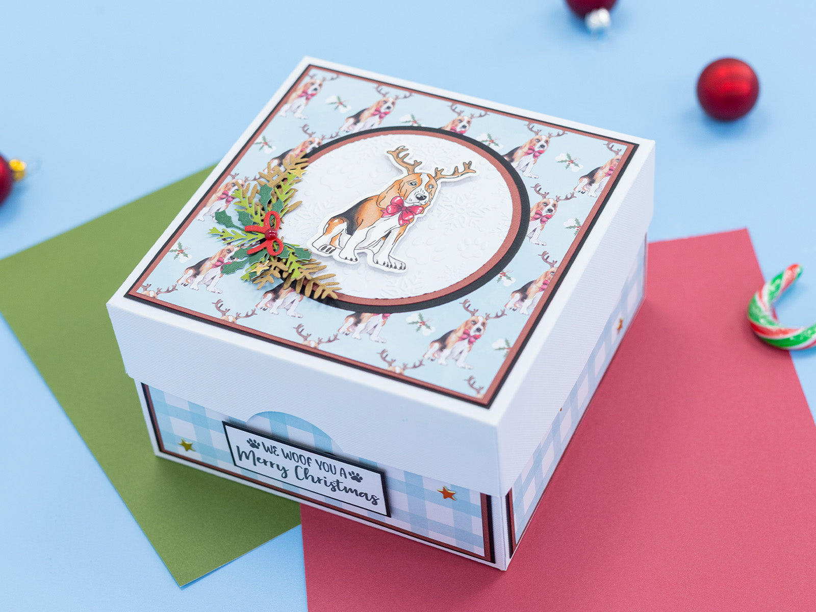 Crafter's Companion Santa Paws 6"x6" Paper Pad