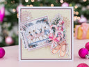 Sara Signature A Christmas Dream Stamp and Die - Elegant Slippers