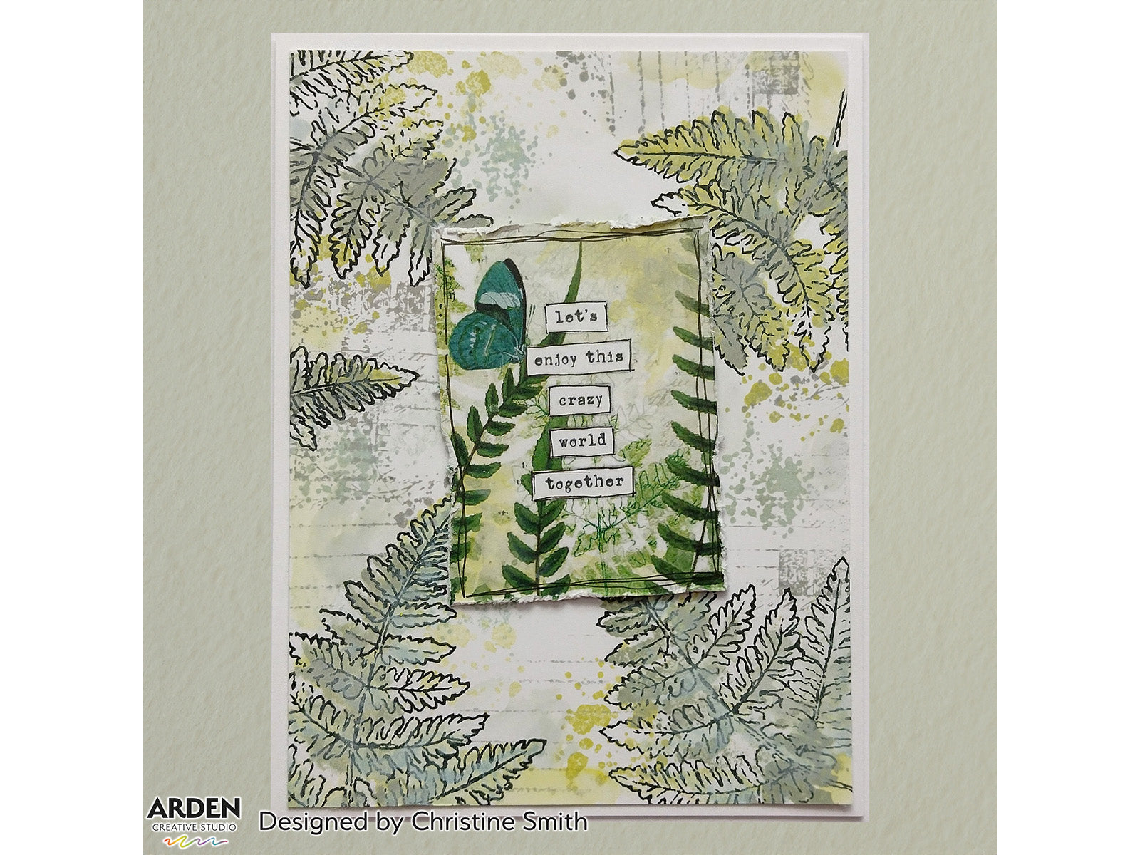 Arden Creative Studio Maker Series Fern Valley Layering Clear Stamp Set