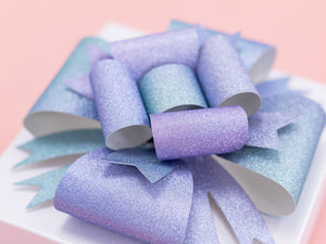 Crafter's Companion 6" x 6" Ombre Glitter Pad - Cool Tones