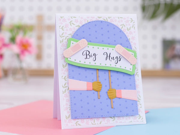 Hands and Banners Celebration Stamp & Metal Die Set