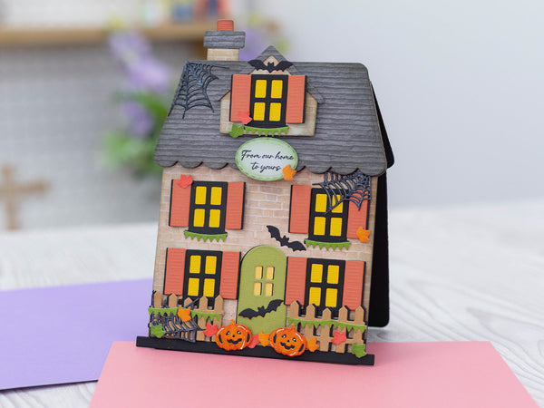 Seasonal House Stamp & Metal Die Set