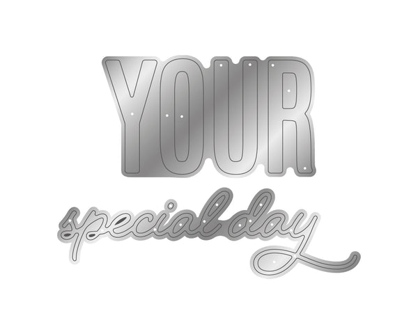 Special Day Mini Metal Die Set