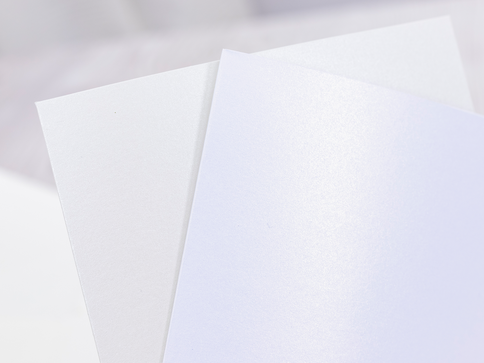 Crafter's Companion 6"x6" Pearl Card & Envelope Packs - White & Ivory 80 Pack