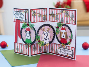 Crafter's Companion Santa Paws Metal Die - Dress Up Dog