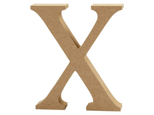 Creativ Wooden Letter - X