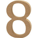 Creativ Wooden Number - 8