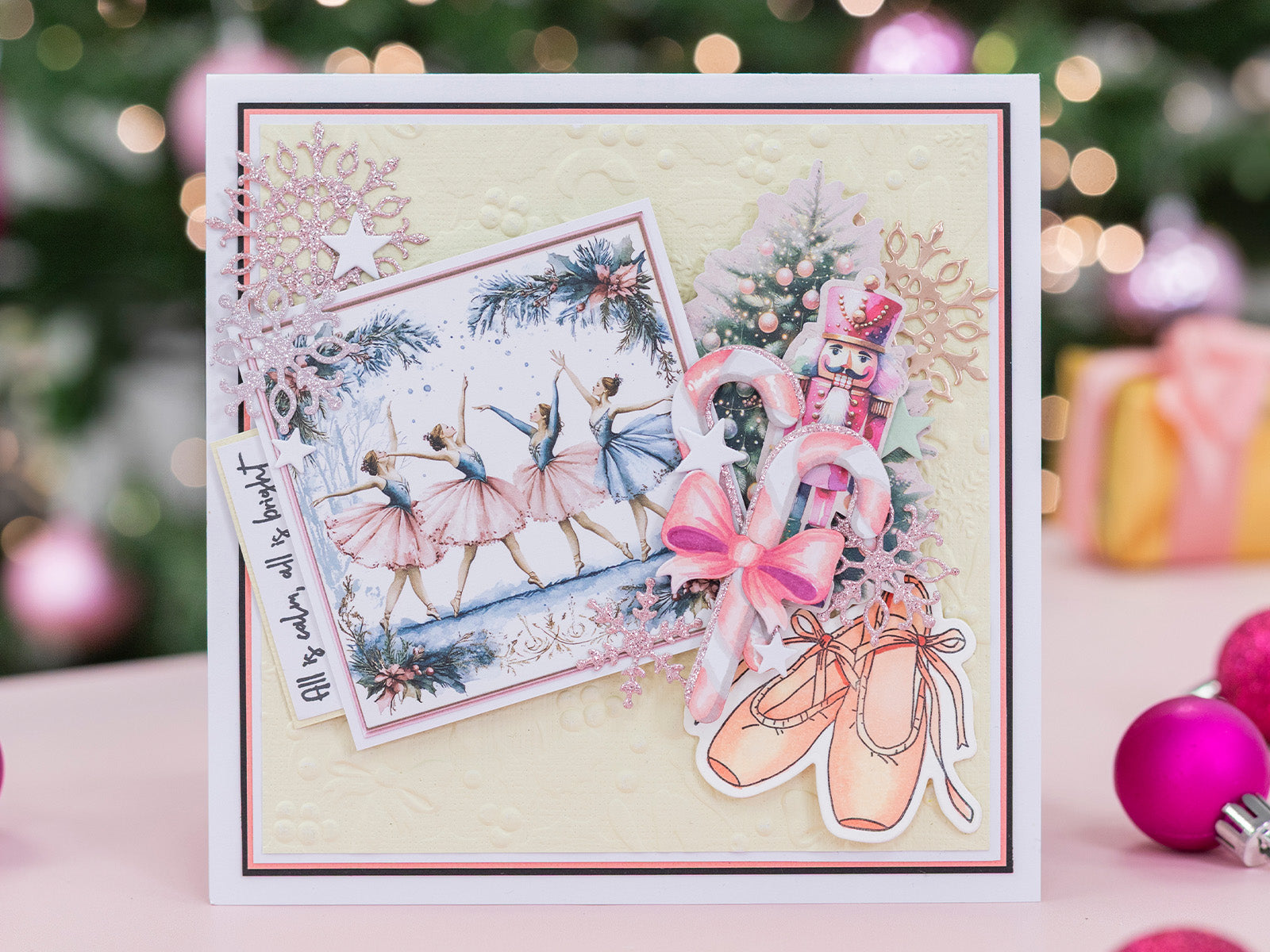 Sara Signature A Christmas Dream - 8" x 8" Topper Pad