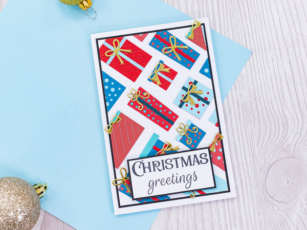 Crafters Companion Metal Die Christmas Embellishment - Presents