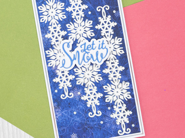 Crafter’s Companion Metal Die Edge’able - Snowflakes
