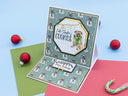 Crafter's Companion Santa Paws Clear Acrylic Stamp - Deck the Paws
