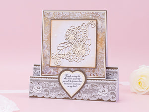 Sara Signature Antique Lace - Lace Embellishment Metal Die Set