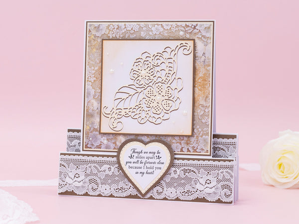 Sara Signature Antique Lace - Lace Embellishment Metal Die Set