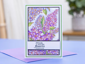 Sara Signature The Gilded Age 6" x 4" 2D Embossing Folder - Lilac