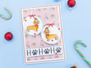 Crafter's Companion Santa Paws Stamp and Die - Dachshund