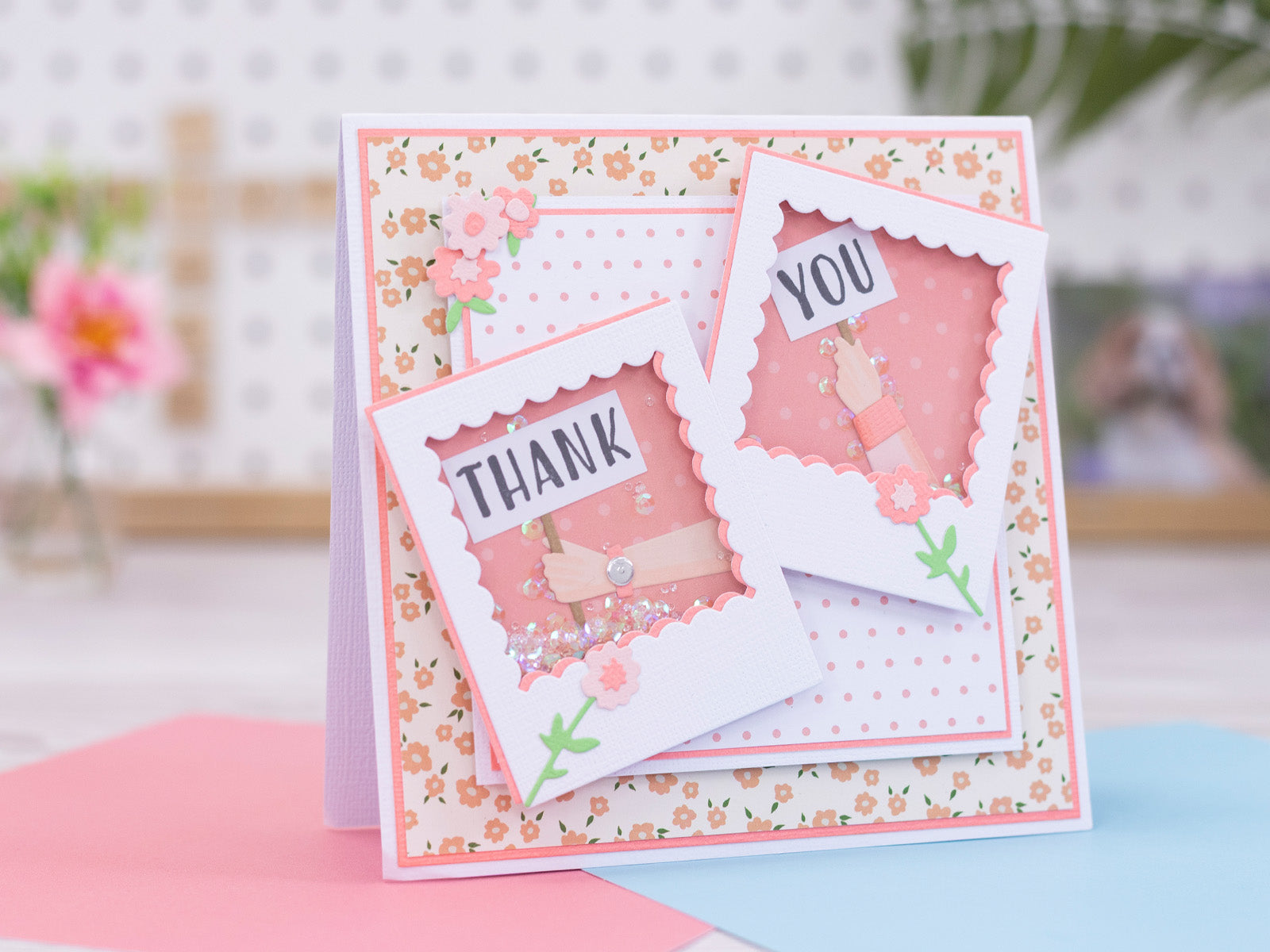 Hands and Banners Celebration Stamp & Metal Die Set