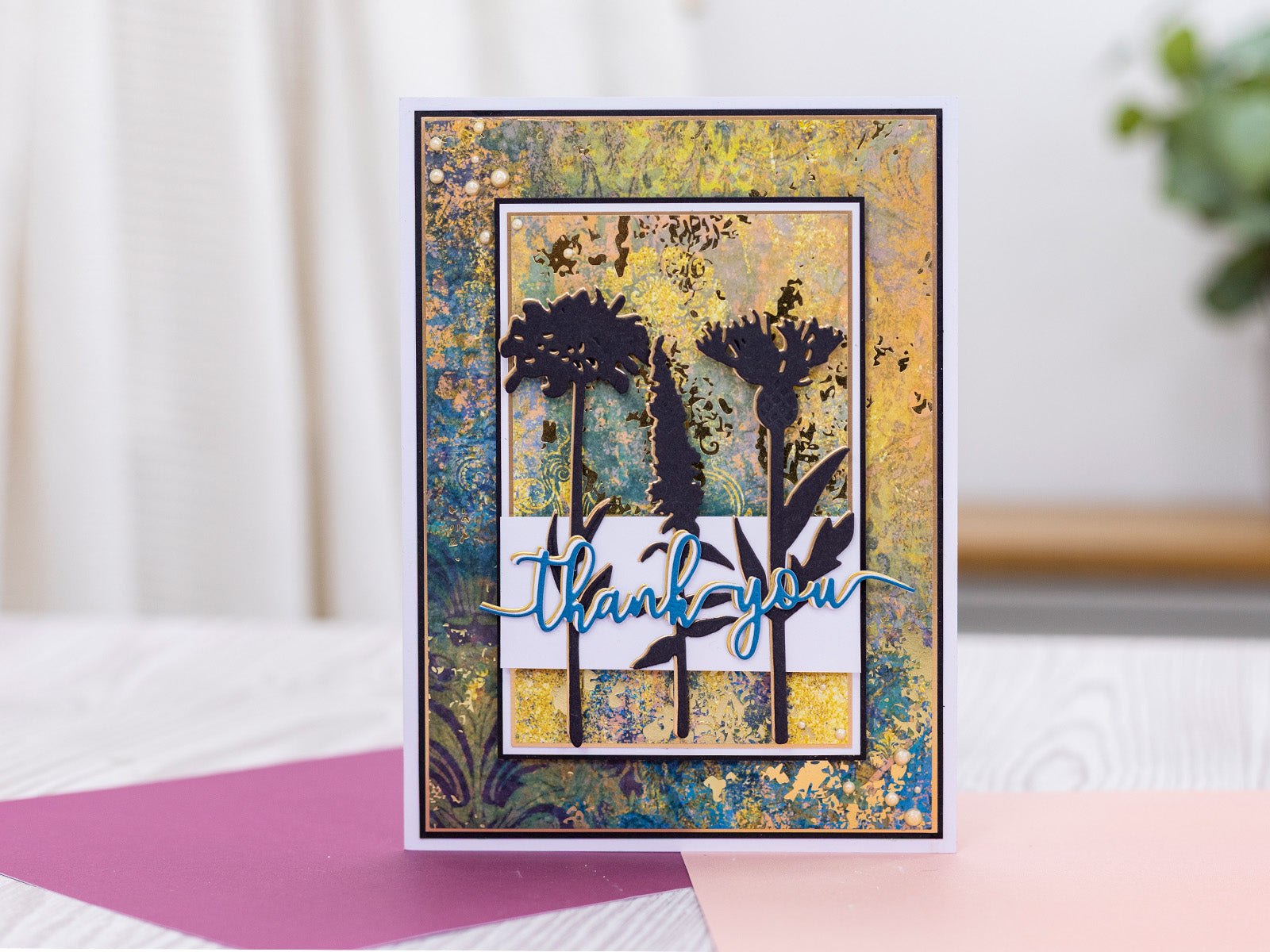 Crafter's Companion 12"x12" Paper Pad - Light Distressed Damask