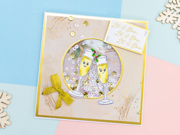 Crafter’s Companion Photopolymer Stamp - Have a Sparkling Christmas