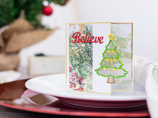 Crafters Companion Metal Die - Christmas Tags