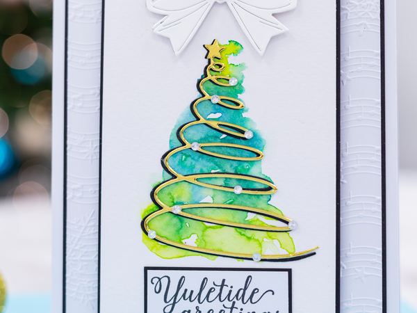 Crafters Companion Metal Die Christmas Embellishment - Christmas Tree