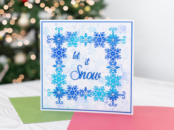 Crafter’s Companion Metal Die Edge’able - Snowflakes