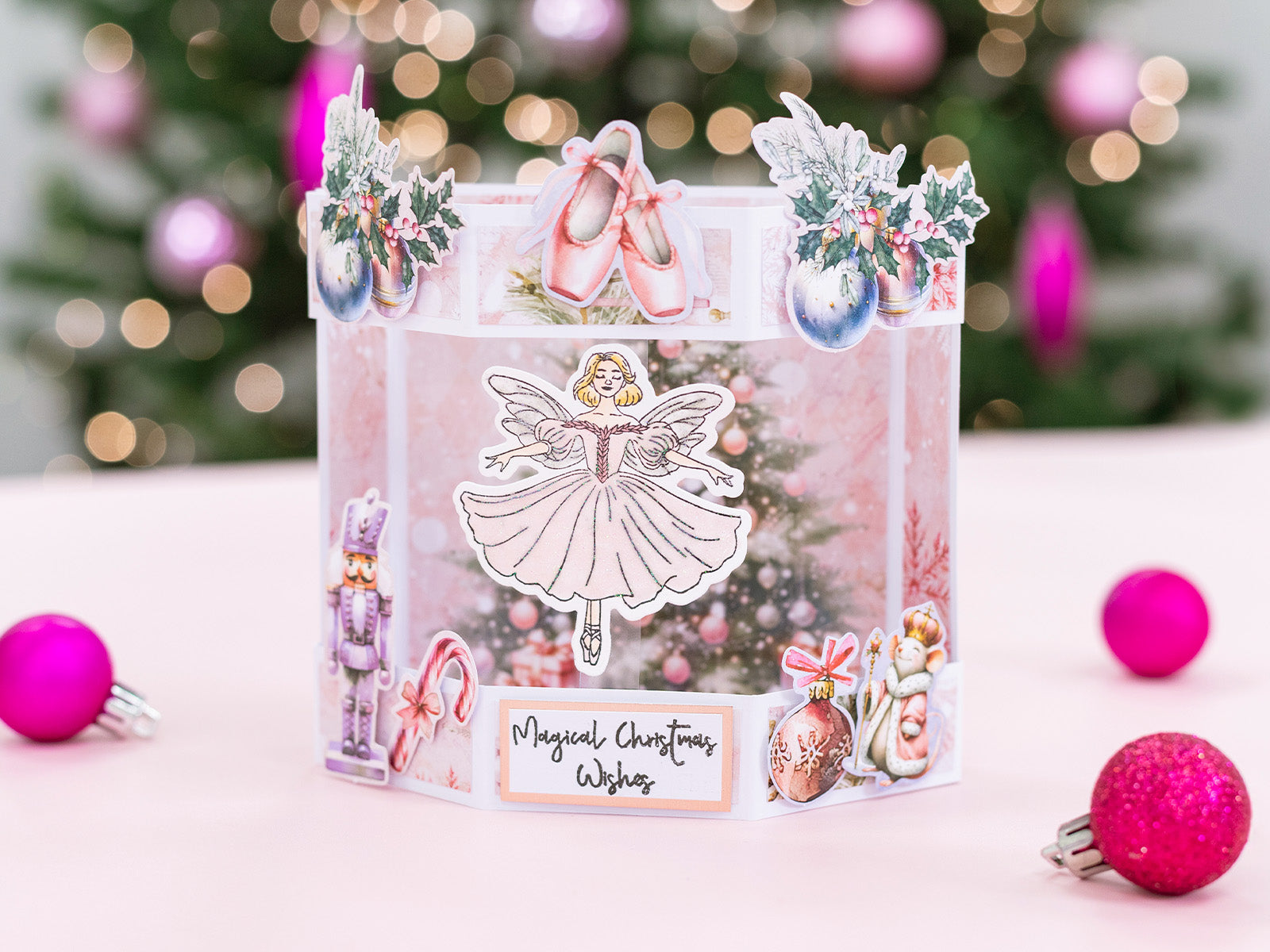 Sara Signature A Christmas Dream Stamp and Die - Sugar Plum Fairy