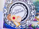 Sara Signature The Gilded Age Clear Acrylic Stamp - Sip, Sip Hooray!