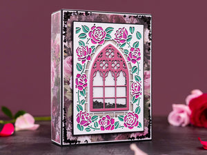 Sara Signature Thorn & Bloom - Black Glitter