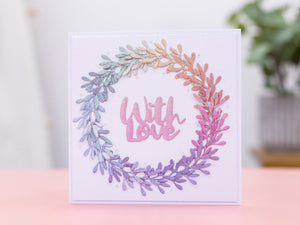 Crafter's Companion 12" x 12" Ombre Glitter Pad - Cool Tones