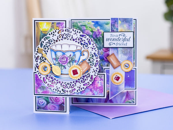 Sara Signature The Gilded Age Metal Die - Pop-up Tea Party