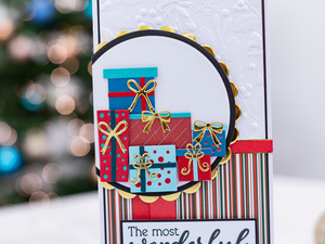 Crafters Companion Metal Die Christmas Embellishment - Presents