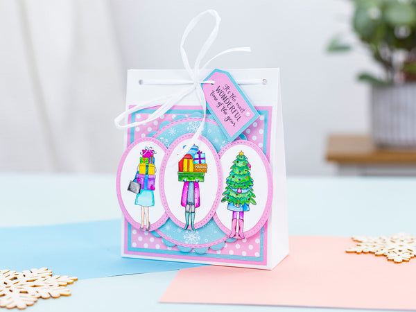 Crafter’s Companion Photopolymer Stamp - ‘Tis the Season to be Shopping