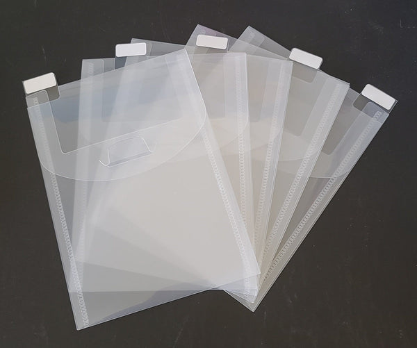 8x5 Tabbed Divider Pocket with Flap