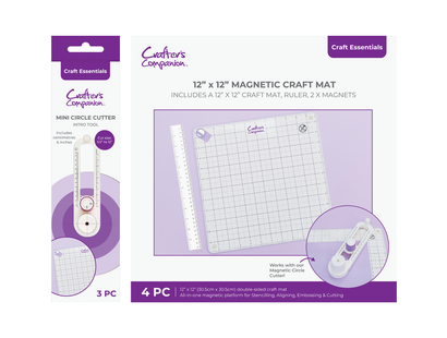 Circle Cutter and 12" Magnetic Cutting Mat