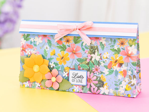 Spring Floral Print Paper Pad - 12